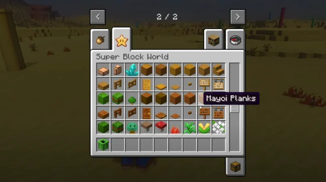 Новые предметы из мода Super Block World