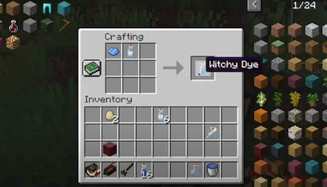 Крафт на зелье из мода Besmirchment 2