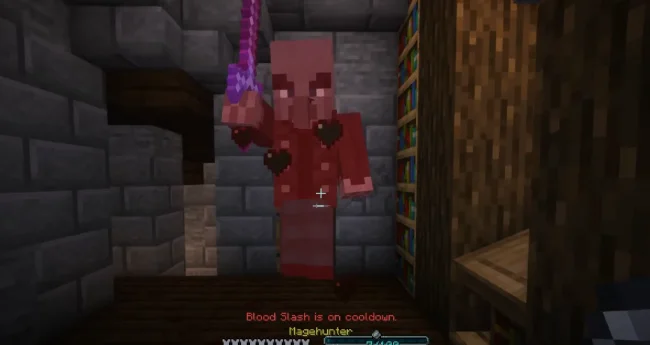 Процесс боя с новыми анимациями из мода Irons Rpg Tweaks