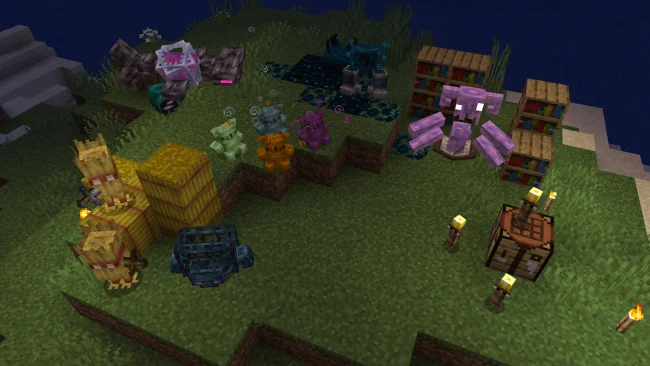 Мод на мобов для Майнкрафт 1.21.1 / 1.20.1 (Mutated Items)