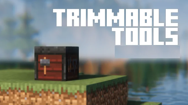 Мод на броню для Майнкрафт 1.21.7 / 1.20.1 (Trimmable Tools)