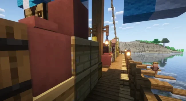 Предметы на корабле из мода Antique Trading Ship