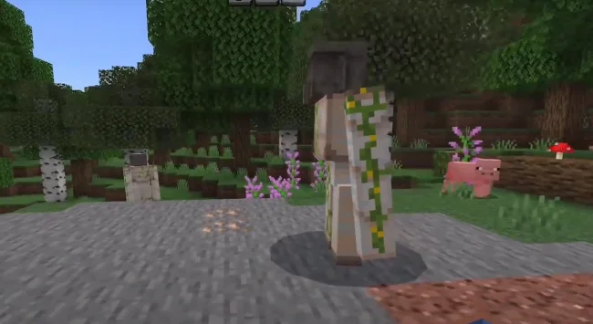 Голем с новой головой из мода Moyai