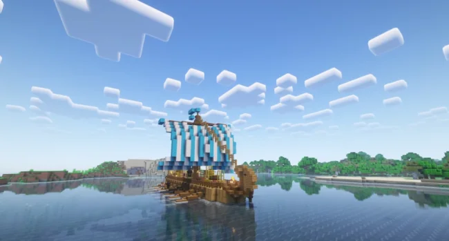 Корабль из мода Antique Trading Ship