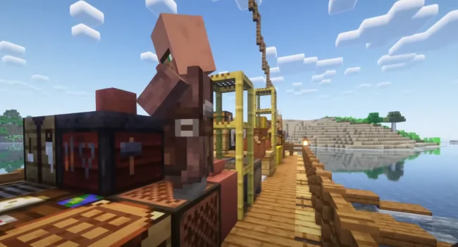 Житель на корабле из мода Antique Trading Ship