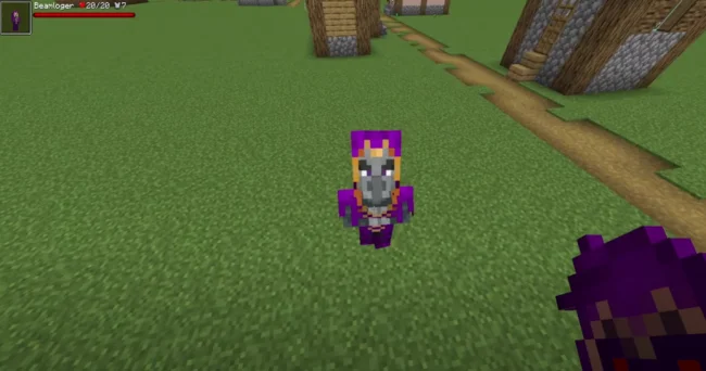 Новый разбойник из мода Illager Additions