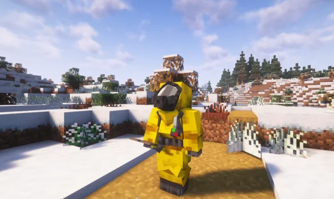 Броня в виде костюма водолаза из мода LesRaisins Armor