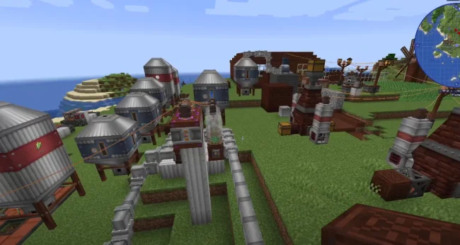 Огромный конвейер из мода Simple Conveyor Belts