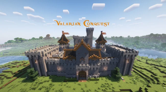Мод на постройки для Майнкрафт 1.21.1 / 1.20.4 (Valarian Conquest)