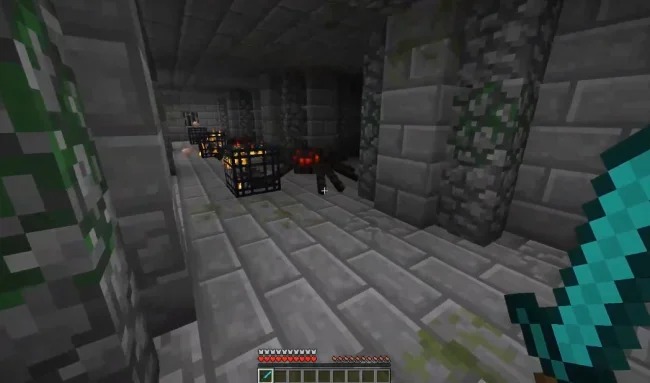 Первый этаж замка из мода Castle Dungeons