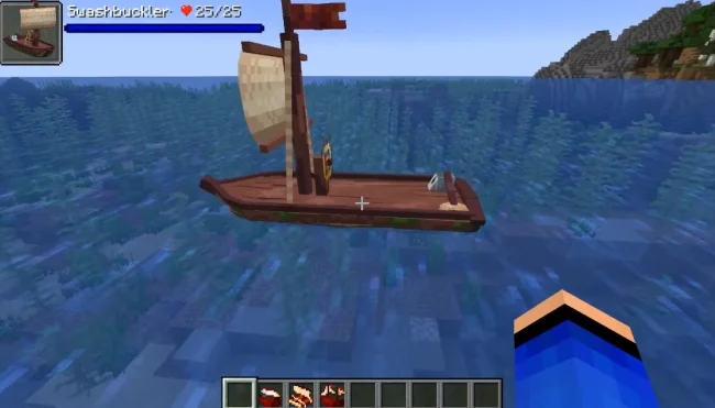 Корабль из мода Swashbucklers