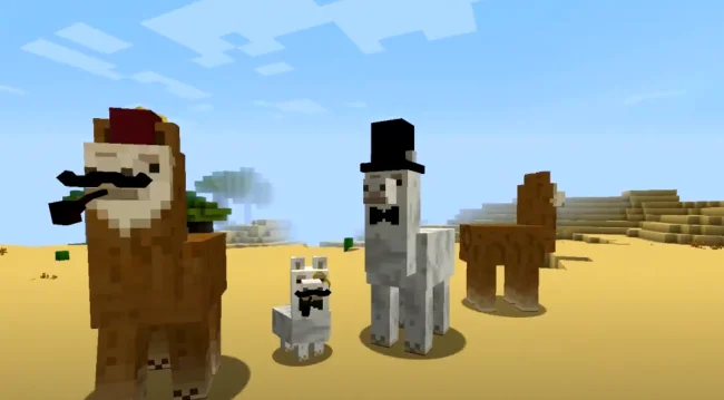 Лама в шляпе из мода Better Than Llamas