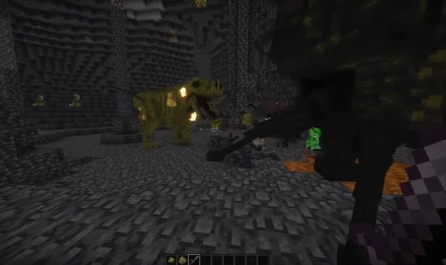 Новый динозавр из мода Dawn of the Flood