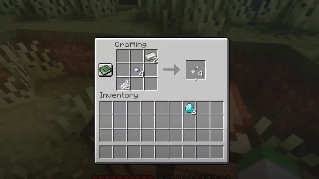 Крафт на стрелу из мода Spartan Weaponry Ice and Fire