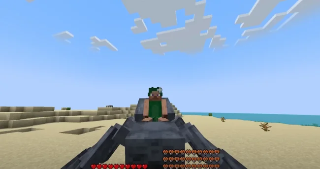 Новый моб из мода Goety and Spillage после мутации