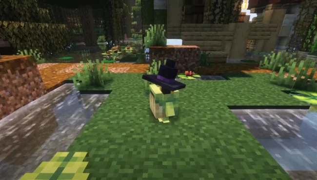 Лягушка в шляпе из мода Useful Ribbits