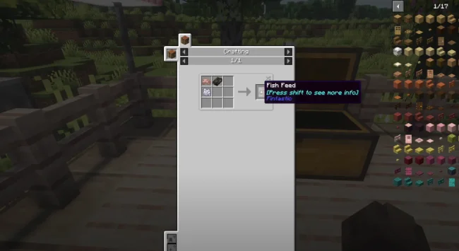 Крафт на предмет из мода Fintastic