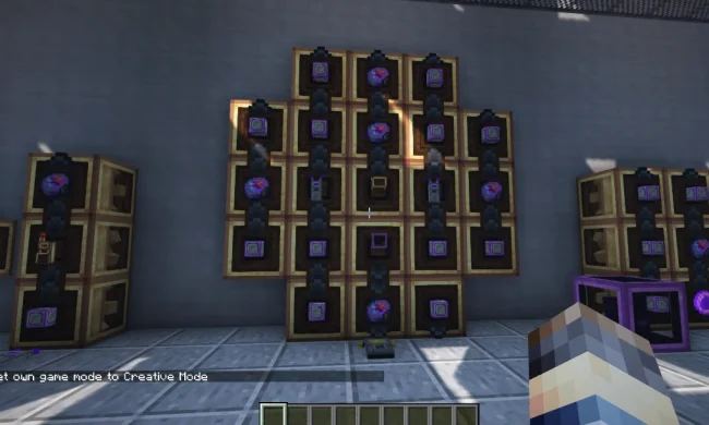 Механизм для портала из мода Create Teleporters