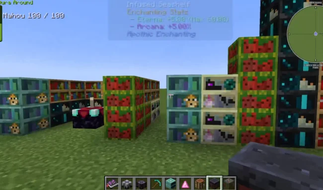 Новые блоки из мода Apothic Enchanting