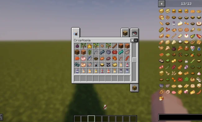 Новые предметы из мода Croptopia Delight
