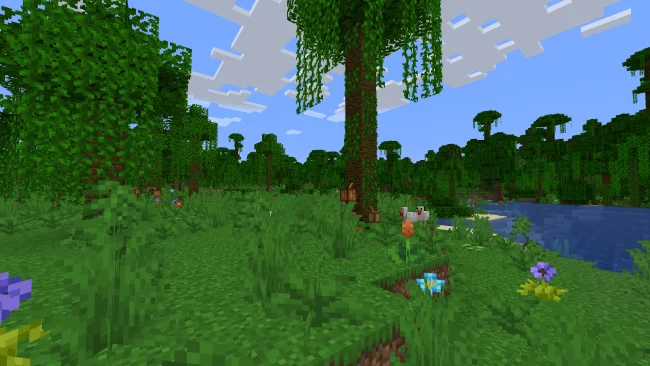 Мод на биомы для Майнкрафт 1.20.1 (Verdant)
