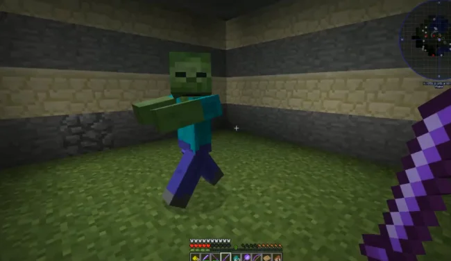 Процесс боя с новой катаной из мода Tinkers Katanas