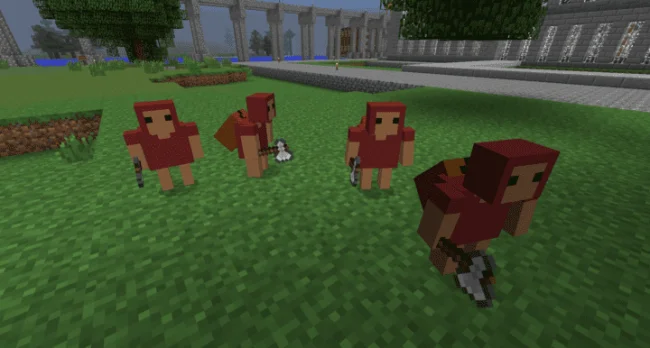 Мод на мобов для Майнкрафт 1.20.1 / 1.19.2 (Minions Remastered)