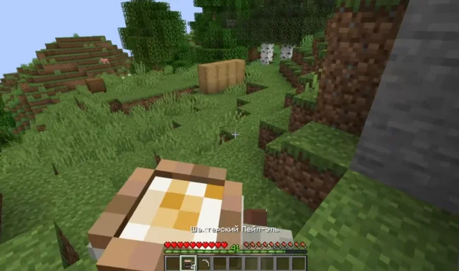 Процесс потребления пива из мода Drink Beer Refill