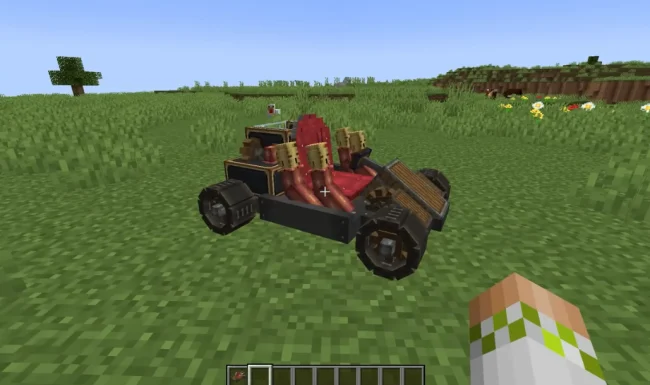 Машина из мода Create Kart