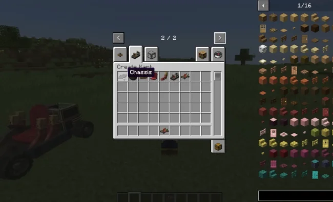 Все предметы из мода Create Kart