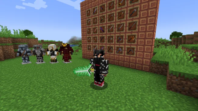 Мод на оружие для Майнкрафт 1.20.1 / 1.19.4 (scattered weapons)