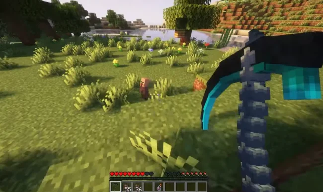 Коса из мода scattered weapons