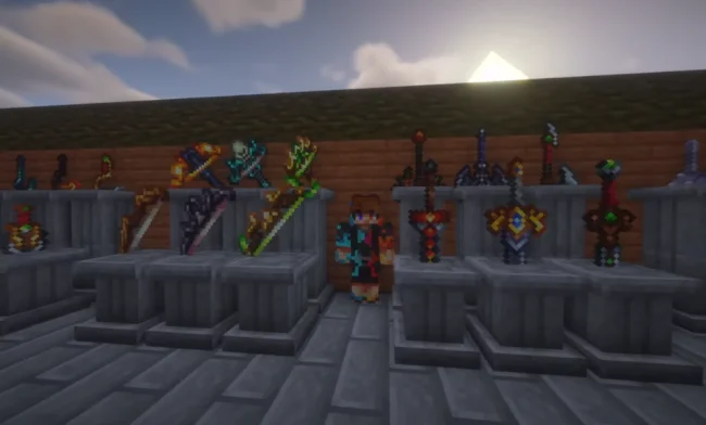 Новые мечи из мода Arsenal RPG Series