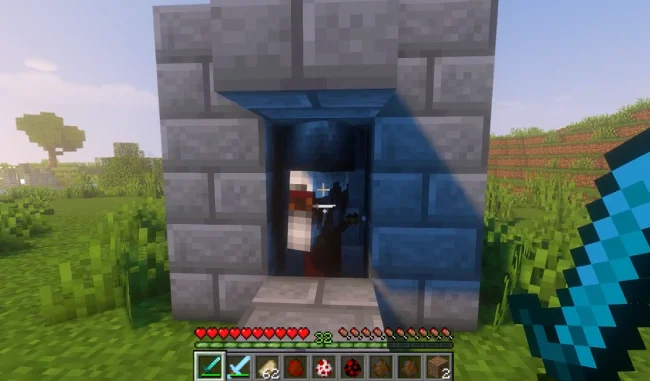 Новый моб из мода Medieval