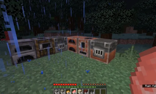 Новые блоки из мода Brick Furnace