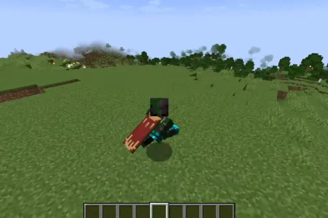 Красный плащ из мода Skillcloaks