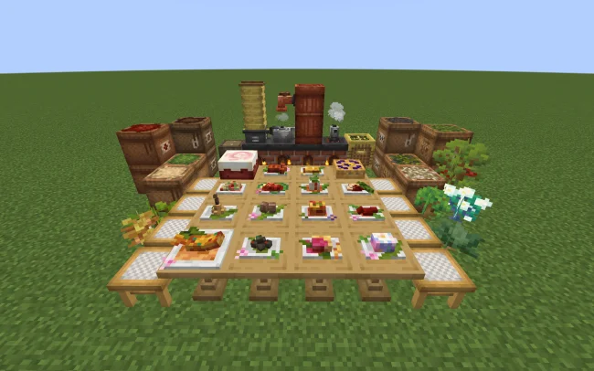 Мод на еду для Майнкрафт 1.21. 1 / 1.20.1 (Gensokyo Delight)