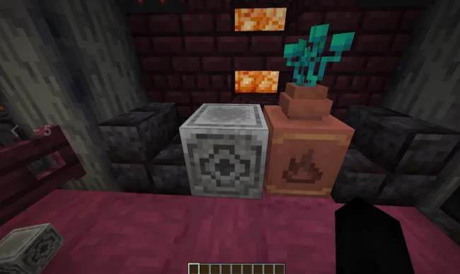 Новые блоки из мода Nether Villager Trader