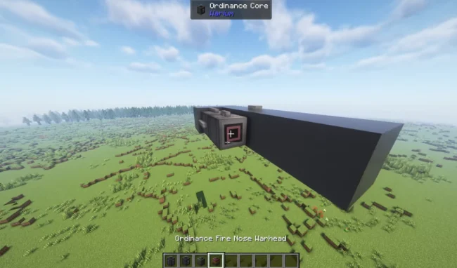 Процесс постройки пушки из мода Warium