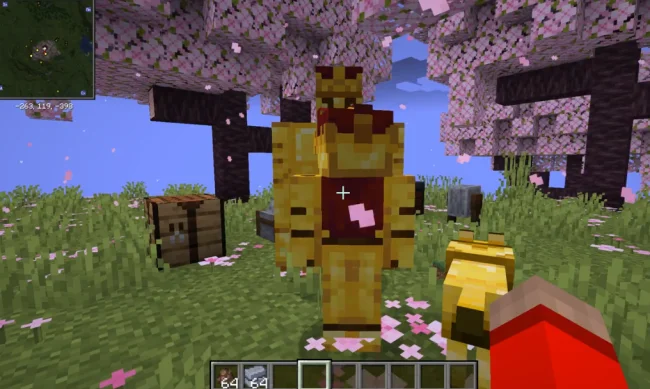 Новая броня из мода Modular Golems