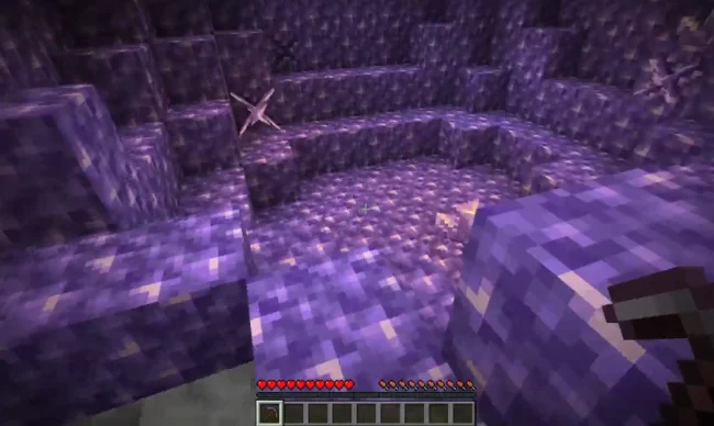 Новые блоки руды из мода Amethyst Additions