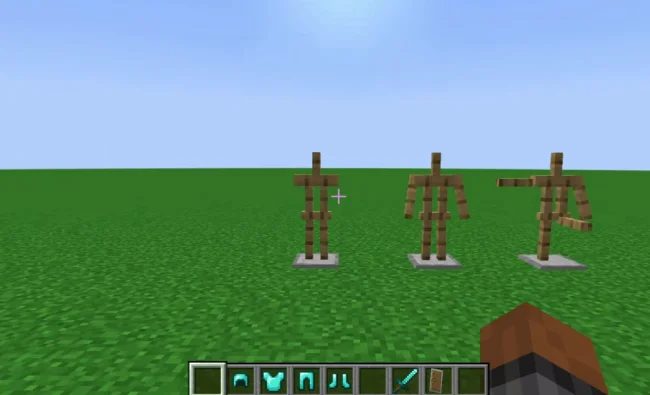 Манекены из мода Armor Stand Arms