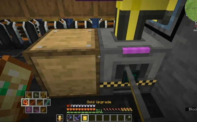 Процесс постройки механизма из мода Mekanism Lasers