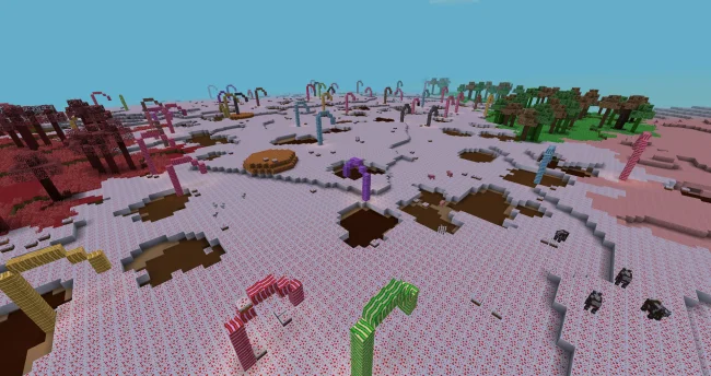 Мод на биомы для Майнкрафт 1.12.2 / 1.11.2 (ExtraPlanets)