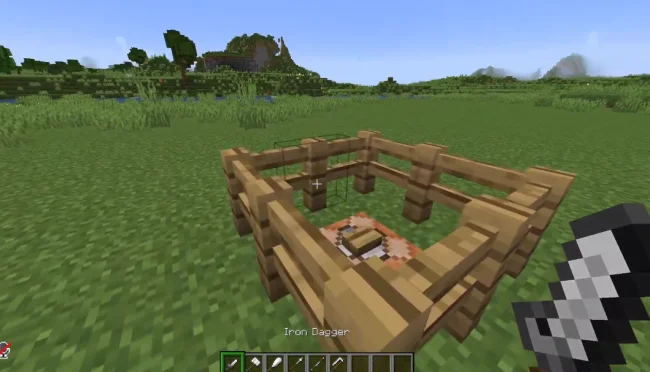 Новый кинжал из мода Basic Weapons