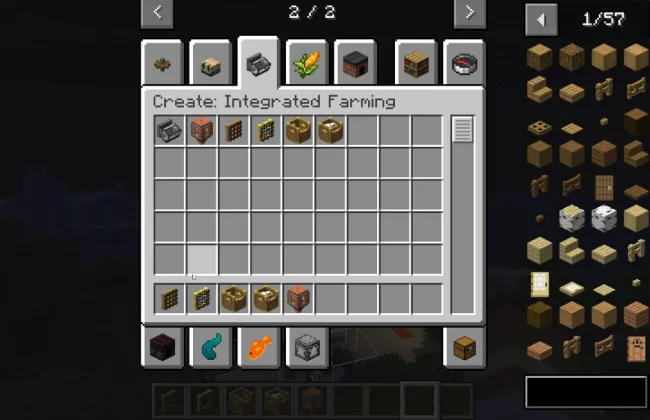 Все предметы из мода Create Integrated Farming