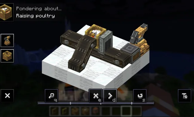 Механизм из мода Create Integrated Farming