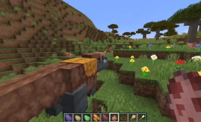 Новый огромный моб из мода Wans Ancient Beasts