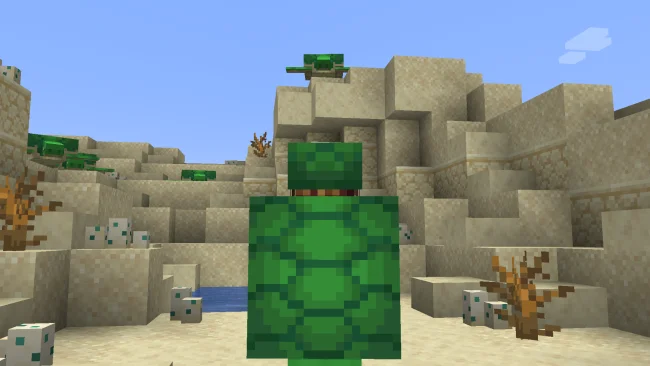 Мод на броню для Майнкрафт 1.20.6 / 1.19.4 (Turtle Armor)
