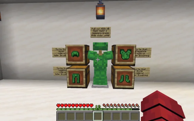 Новая броня из мода Turtle Armor